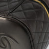 Secondhand Chanel Vanity pouch Black Leather Bags