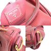 Secondhand Prada Front Zip Convertible Satchel Vitello Daino