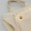 Secondhand Prada Canapa Tote White Canvas Bags