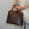 Celine Vintage Macadam Handbag Canvas