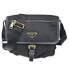 Prada Buckle Messenger Bag Tessuto