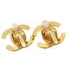 Secondhand Chanel CC Turnlock Clip-On Earrings