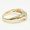 Tiffany & Co. Heart Band Ring 18K Yellow Gold with Diamonds
