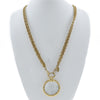 Chanel Vintage Loupe Necklace Gold Plated