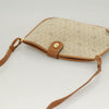 Secondhand Christian Dior Vintage Honeycomb Shoulder Bag Canvas and