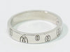 Secondhand Cartier C de Cartier Happy Birthday Band Ring 18K White