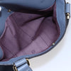 Secondhand Loewe Anagram handbag Blue Leather Bags