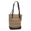 Secondhand Burberry Nova Check Tote canvas check pattern