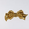 Secondhand Chanel Vintage CC Bow Brooch Felt with Faux Pearls