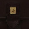 Secondhand Christian Dior Vintage Trotter Shoulder Bag Embroidered Diorissimo