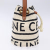 Secondhand Celine Teen Drawstring Plein Soleil Bucket Bag Canvas with