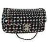 Secondhand Chanel Polka Dot Print Flap Bag