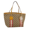 Gucci Sherry Line Tote Canvas