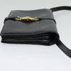 Secondhand Celine Shoulder Bag Navy Leather Bags