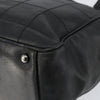 Chanel Square Stitch Tote Quilted Leather