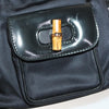 Secondhand Gucci Vintage Bamboo Backpack Canvas and