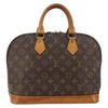 Louis Vuitton Alma Handbag Monogram Canvas
