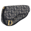 Secondhand Christian Dior Saddle Zip Pouch Diorissimo