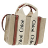 Secondhand Chloe Woody Tote Canvas with