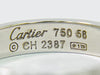 Secondhand Cartier C de Cartier Happy Birthday Band Ring 18K White
