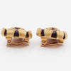 Secondhand Chanel Vintage CC Round Clip-On Earrings