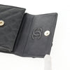 Secondhand Chanel Vintage Camellia Flap Crossbody Bag Satin and Mesh