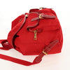 Prada Vela Double Front Pocket Backpack Tessuto with Saffiano Leather