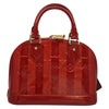 Louis Vuitton Alma Handbag Limited Edition Monogram Vernis Rayures