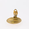 Chanel Vintage Round CC Clip-On Earrings Metal