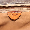 Secondhand Celine Vintage Macadam Circle Logo Shoulder Bag Canvas and