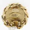 Secondhand Chanel Vintage Round CC Clip-On Earring