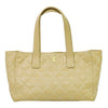 Chanel Surpique Tote Quilted Leather