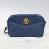 Secondhand Versace Medusa Icon Front Slip Pocket Camera Bag Quilted