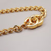 Secondhand Chanel Vintage Turnlock Reissue Chain Necklace