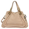 Secondhand Chloe Paraty Handbag Beige Leather Bags