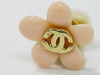 Chanel Vintage CC Flower Clip-On Earrings Metal