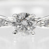 Tiffany & Co. Harmony Solitaire Ring Platinum with RBC Diamond