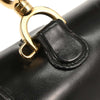 Gucci Vintage Convertible Bamboo Top Handle Bag Leather