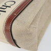 Secondhand Chloe Woody Convertible Tote Canvas with
