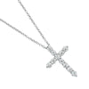 Tiffany & Co. Cross Pendant Platinum and Diamonds
