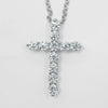 Tiffany & Co. Cross Pendant Platinum and Diamonds