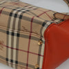 Secondhand Burberry Canterbury Panels Tote Haymarket Coated Canvas and