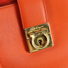 Salvatore Ferragamo Gancio Lock Tote Leather