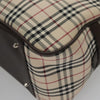 Burberry Nova Check Bowling Bag Canvas
