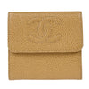 Secondhand Chanel Vintage Timeless CC Bifold Wallet Caviar