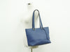 Prada Embossed Logo Open Tote Leather