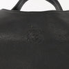 Secondhand Loewe Anagram handbag Black Leather Bags