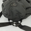 Secondhand Prada Double Front Pocket Backpack Tessuto