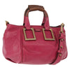 Secondhand Chloe Ethel Handbag Pink Leather Bags