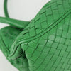 Secondhand Bottega Veneta Intrecciato Green Leather Bags